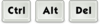 Ctrl Alt Delete Buttons Clip Art