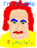 I M A Little Einstein Clip Art