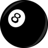 Simple 8 Ball Clip Art