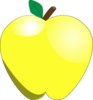 Yellow Apple Clip Art