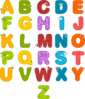 Alphabet Letters Clip Art