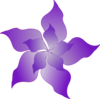 Purple Flower Clip Art