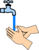 Rinsing Hands Clip Art