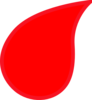 Blood Drop  Clip Art