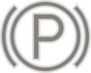 Parking Alert Icon Clip Art