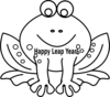 Happy Frog Clip Art