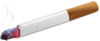 Burning Cigarette Clip Art