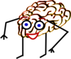 Brain Man Clip Art