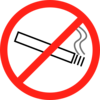 No Smoking Sign Clip Art