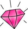 Pink Diamond Clip Art