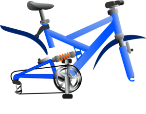 Bike No Wheel Clip Art