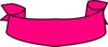 Ribbon Banner Pink Clip Art