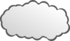 White Cloud Clip Art