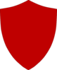 Red Shield 4 Clip Art