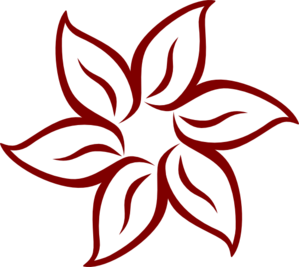 Red Flower Clip Art