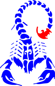 Scorpion Red Stinger Clip Art