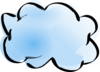 Cloud 1 Clip Art