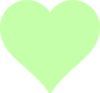 Green Heart Clip Art