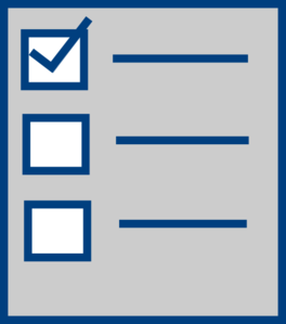Checklist-gray Clip Art