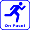 Running Icon Clip Art