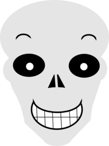 Gray Happy Final 2 No Circles Clip Art
