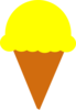 Ice Cream Silhouette Clip Art