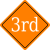 Orange Construction Sign Clip Art