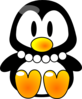 Pearl Penguin 2 Clip Art