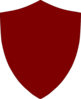 Red Shield 5 Clip Art