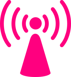 Tower Dark Pink Clip Art