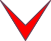 Red Arrow Down Clip Art