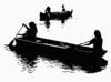 Boating Bw Clip Art