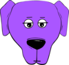 Purple Bored Clip Art