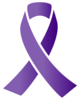 Purple Awareness Ribbon Clip Art