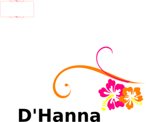 Swirl Hana Clip Art