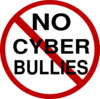 No Cyber Bullies Clip Art