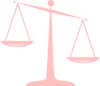 Transparent Scales Of Justice Clip Art