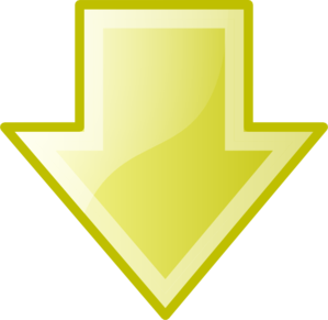 Little-yellow-down-arrow Clip Art