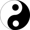 Yin Yang 14 Clip Art