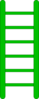 Green Ladder Clip Art