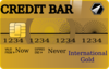 Credit Bar Clip Art