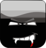 Dracula Button Clip Art
