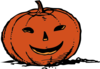 Smiling Pumpkin Clip Art