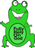 Fully Rely On God Clip Art