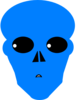 Blue Suspicious Clip Art