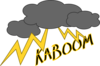 Kaboom  Clip Art