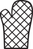 Oven Mitt Clip Art