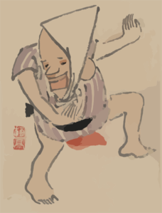 Cartoon Of A Clown Dancer Clip Art