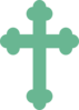 Sage Cruces Verde Clip Art