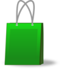 Green Shopping Bag Clip Art